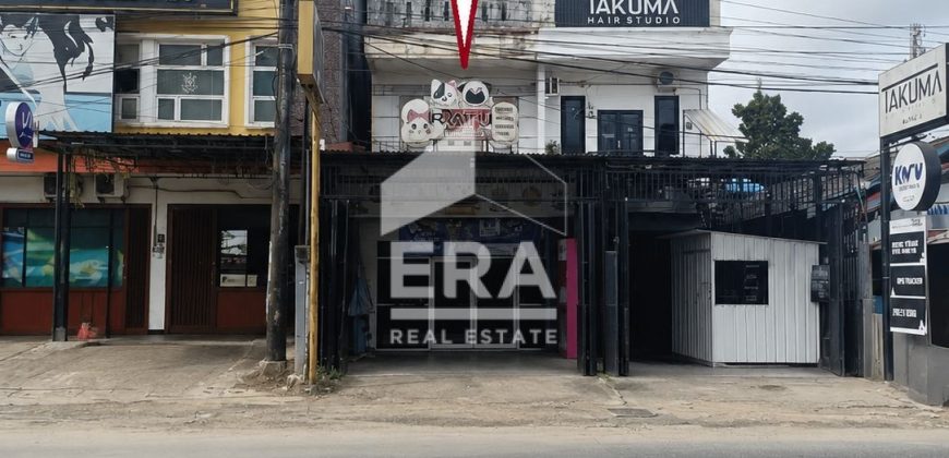 RUKO DIJUAL LOKASI STRATEGIS PINGGIR JALAN BESAR, SAMARINDA